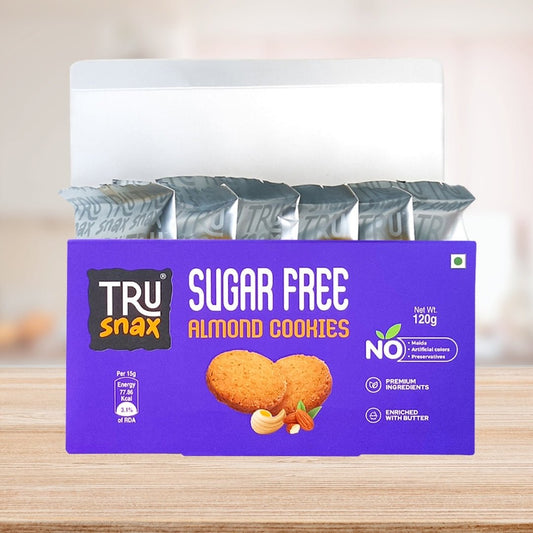 Healthy Almond Cookies made with almond flour – Trusnax