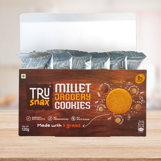Millet Jaggery Cookies