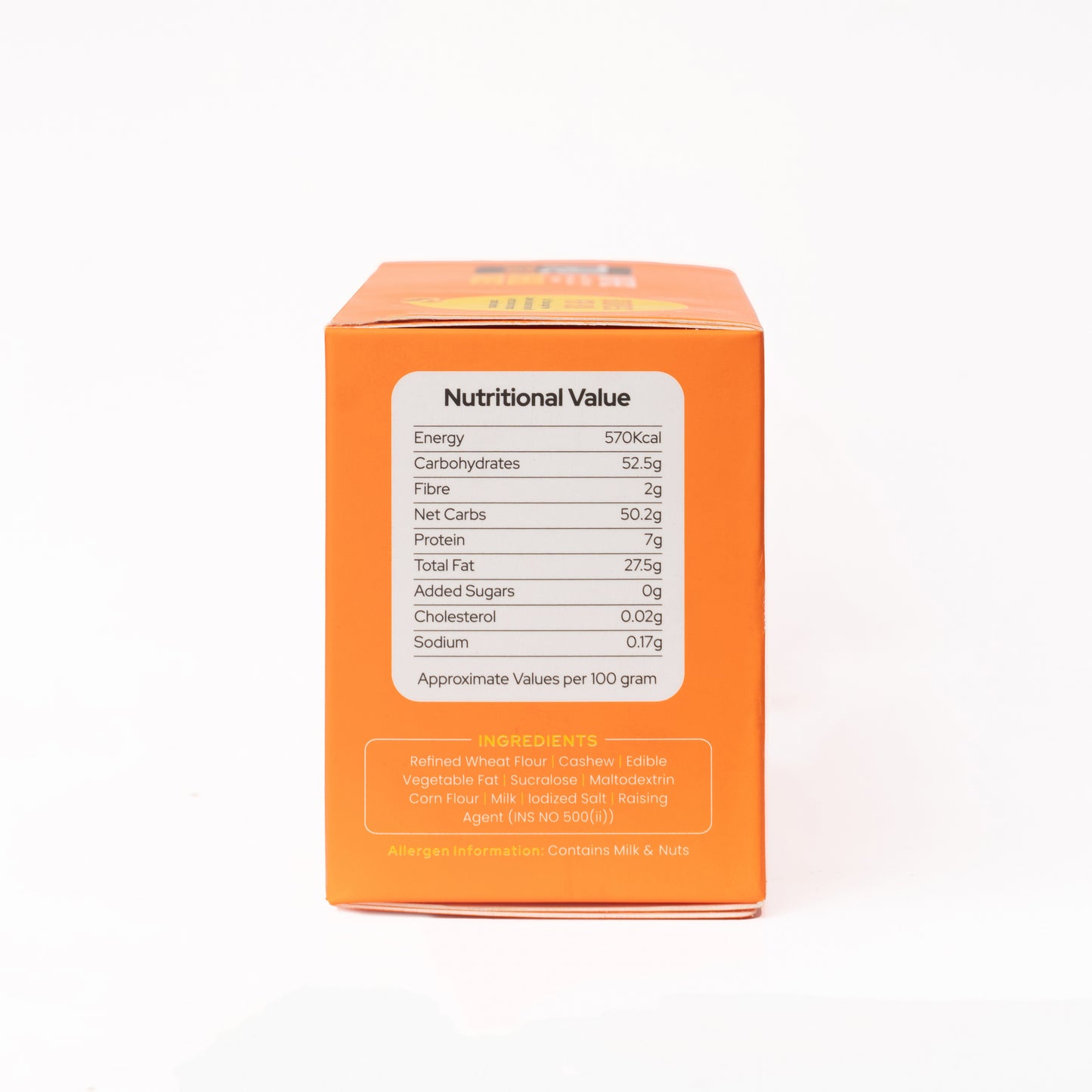 Sugarfree Cashew Cookies