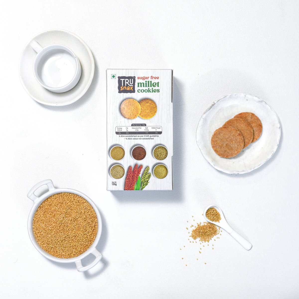 Trusnax Sugarfree Millet Biscuits