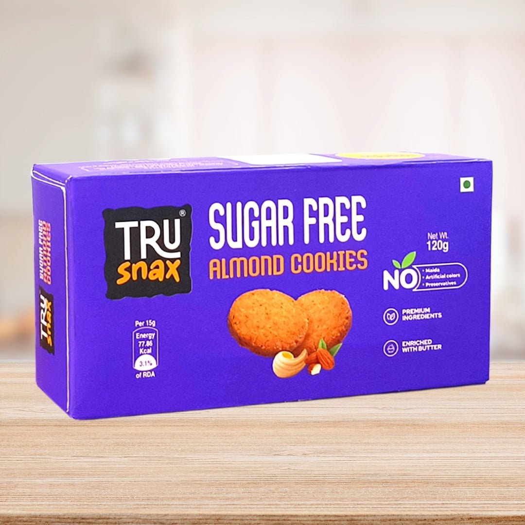 Trusnax Sugar-Free Almond Cookies pack