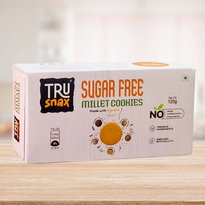 Trusnax Sugar-Free Millet Cookies pack