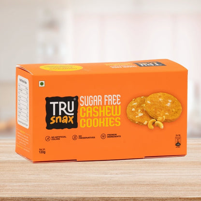 Trusnax Sugar-Free Cashew Cookies pack