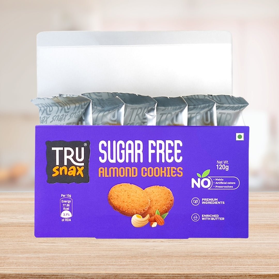 Healthy Almond Cookies made with almond flour – Trusnax