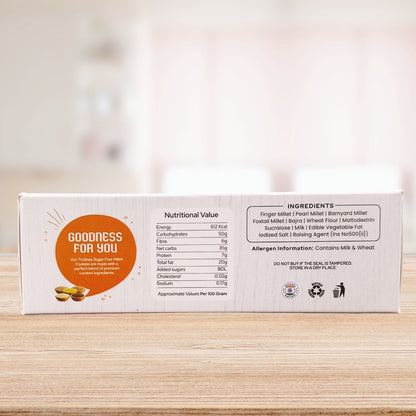 No Sugar Millet Biscuits