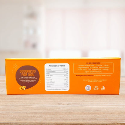 Diabetic Sugar-Free Cashew Biscuits