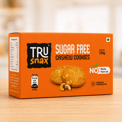 TruSnax Sugar-Free Cashew Cookies
