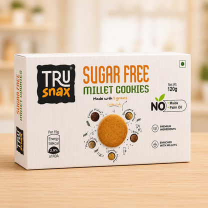 TruSnax Sugar-Free Millet Cookies