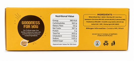 TruSnax Sugar-Free Butter Cookies