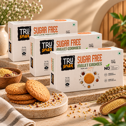 TruSnax Sugar-Free Millet Cookies