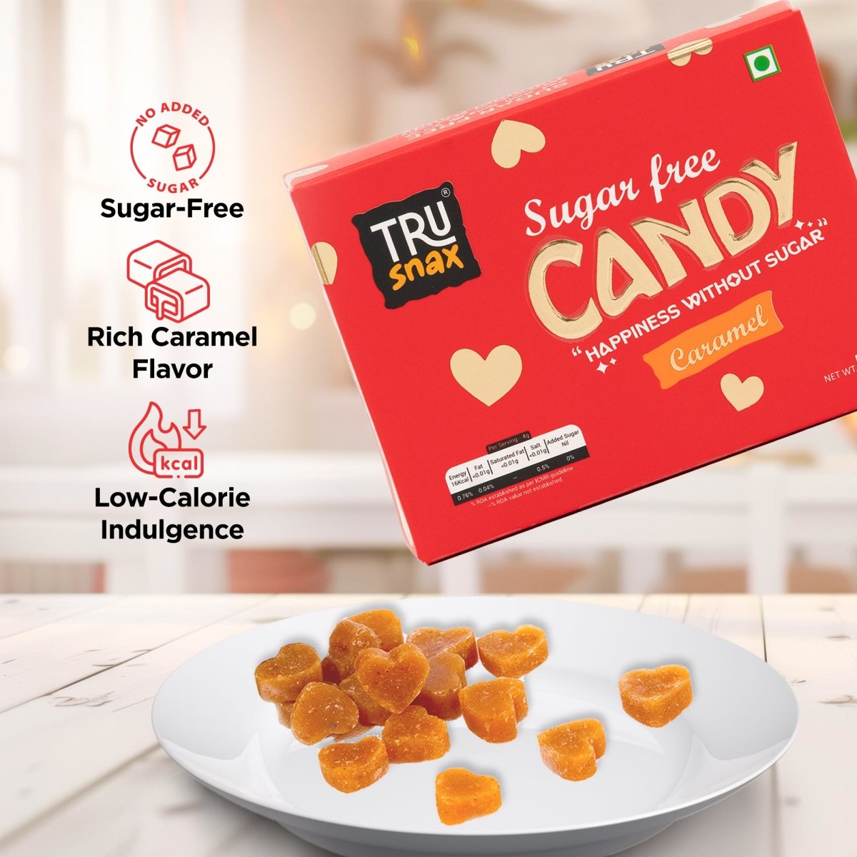 Sugar-free Caramel Candy