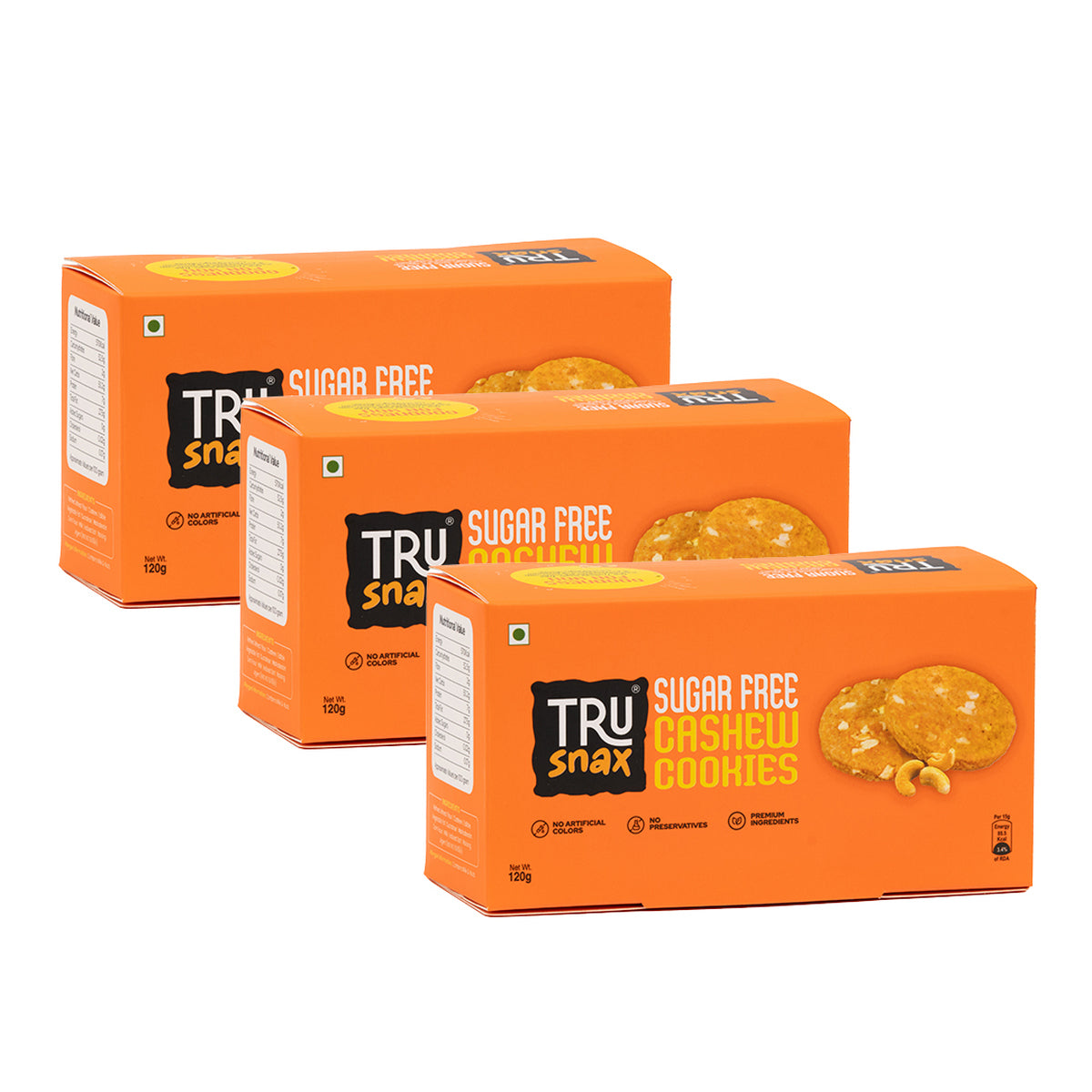 TruSnax Sugar-Free Cashew Cookies