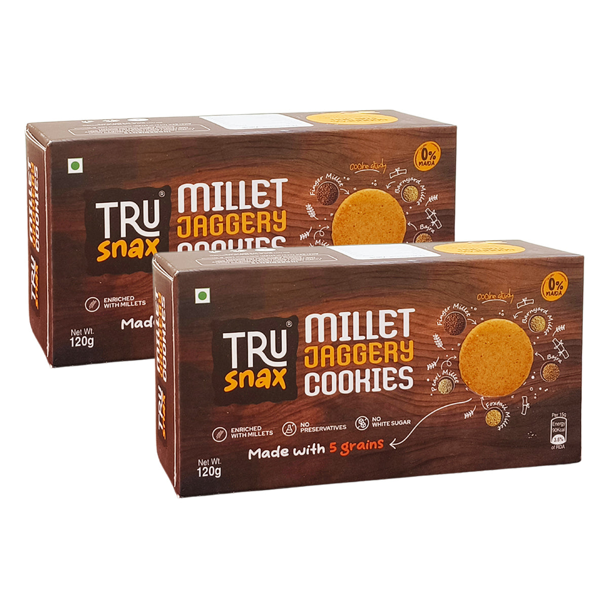 TruSnax Millet Jaggery Cookies