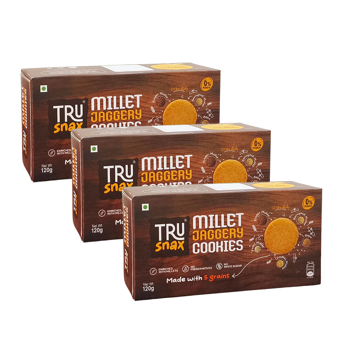 TruSnax Millet Jaggery Cookies