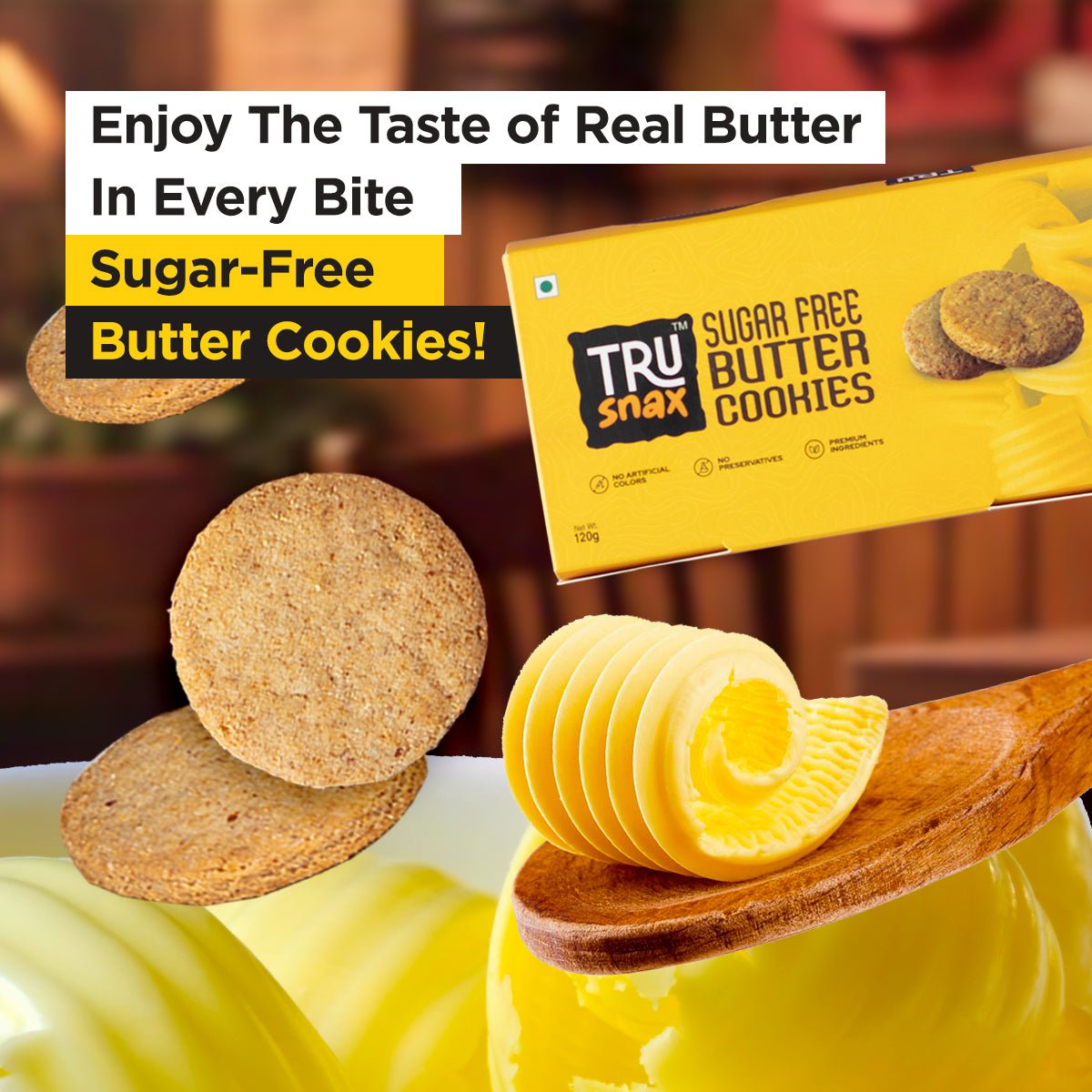 Diabetic India Butter Biscuits