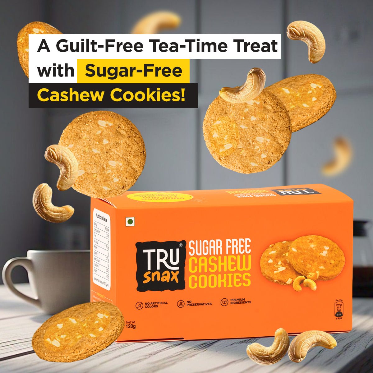 India No Sugar Biscuits