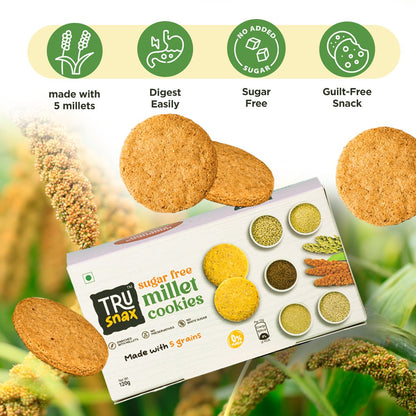 Diabetic Friendly Millet Biscuits